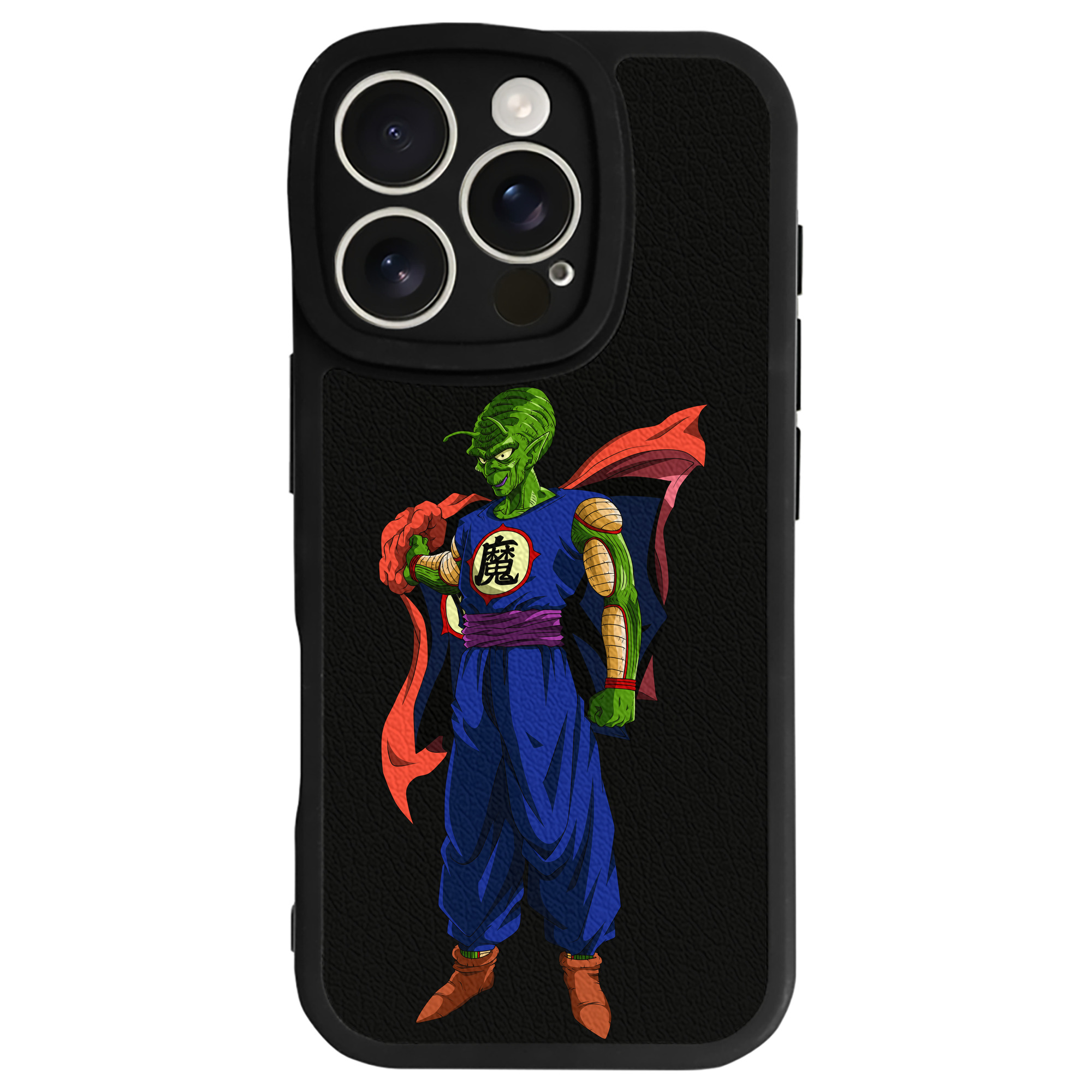 （画像用） ドラゴンボール DRAGON BALL 【iPhone 16シリーズ対応】シリコンスマホケース（レザー調） 材質：シリコン